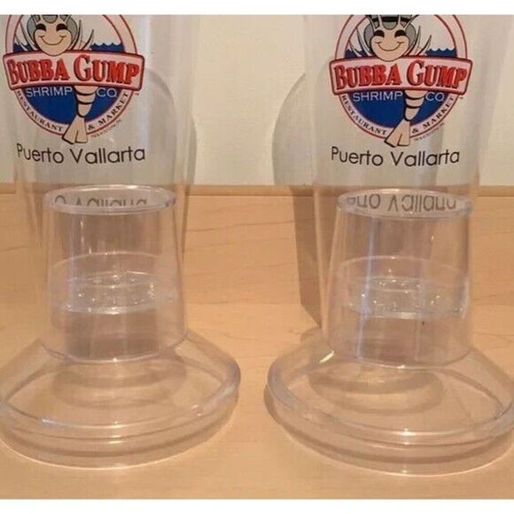 TWO piece set Cocktail Shakers Bubba Gump Shrimp Co - Picture 3 of 5